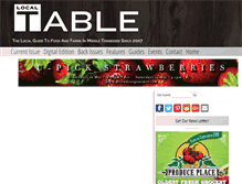 Tablet Screenshot of localtable.net